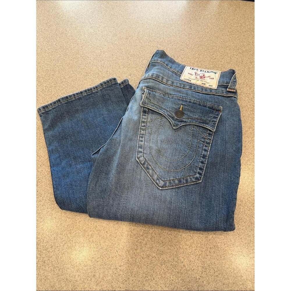 True Religion Men's Blue Jeans